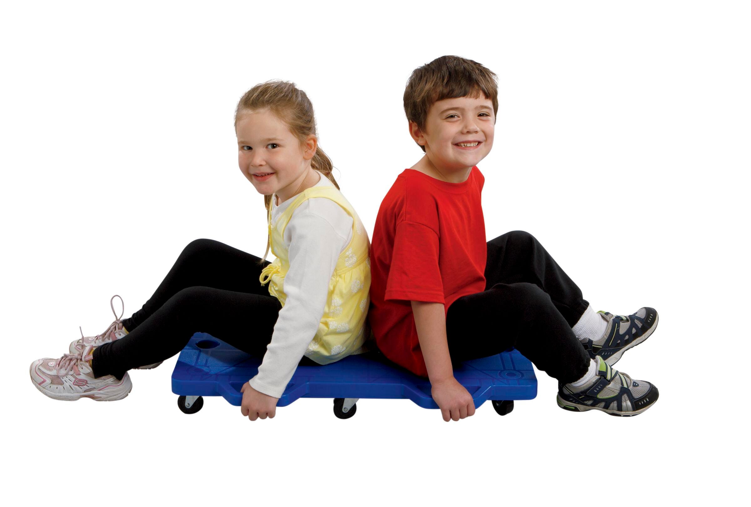 Sportime Double Scooter, 2 Person, 27-1/2 x 13 Inches, Blue